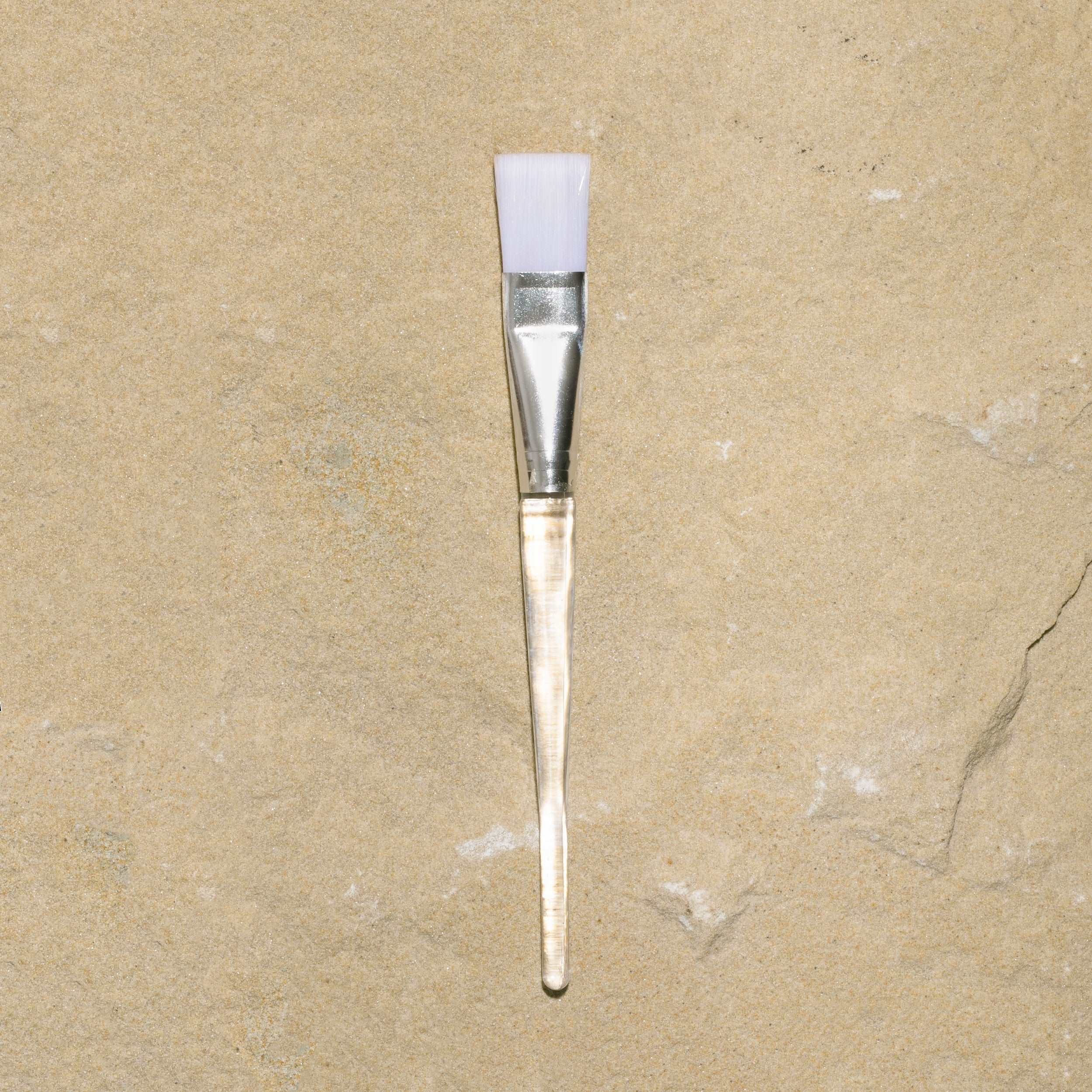 Synthetic Mask Brush With Acrylic Handle SkinBoss