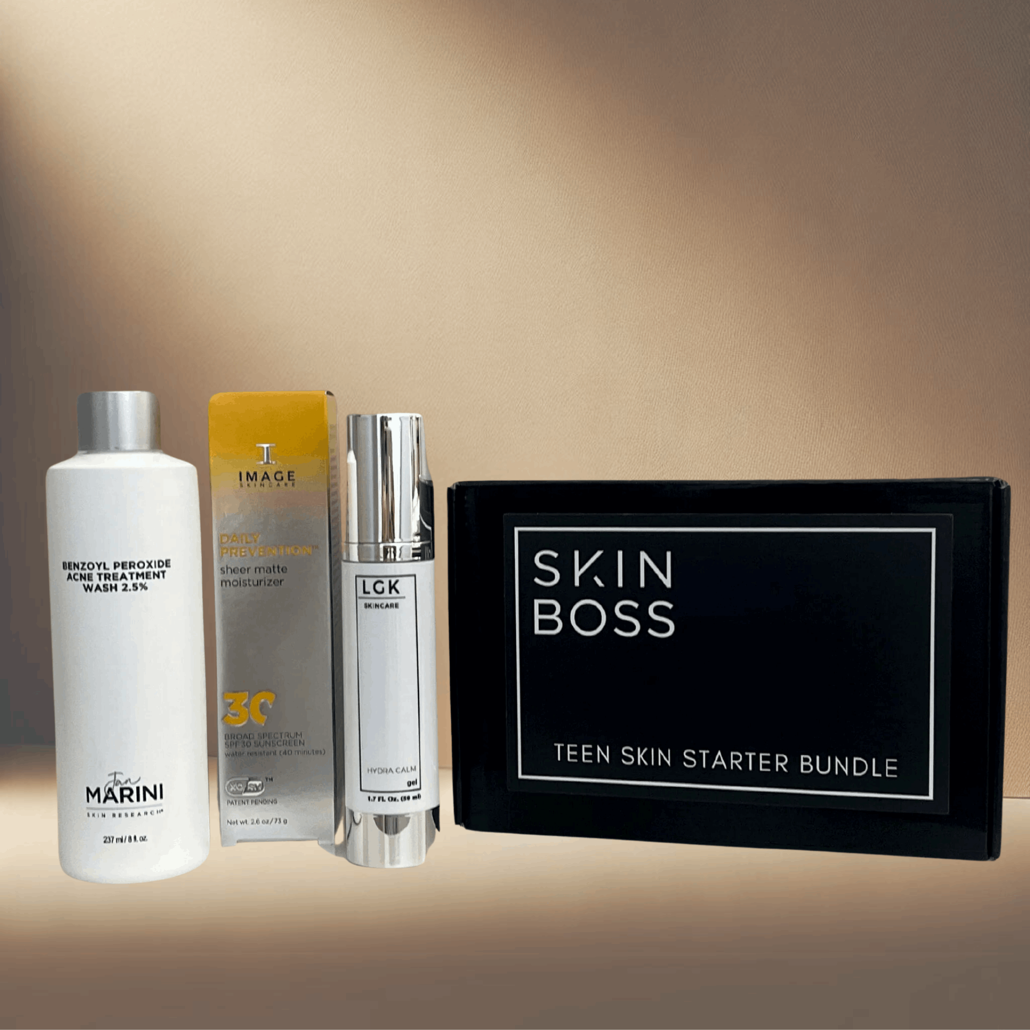 Teen Skin Starter Bundle Combo Oily Skin SkinBoss